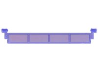 LEGO part Garage Roller Door Section without Handle 4218