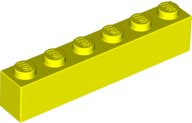 LEGO part Brick 1 x 6 3009