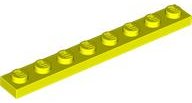 LEGO part Plate 1 x 8 3460
