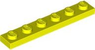 LEGO part Plate 1 x 6 3666