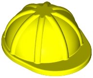 LEGO part Minifigure, Headgear Helmet Construction 3833