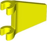 LEGO part Flag 2 x 2 Trapezoid with Flared Edge 80324
