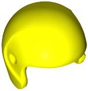 LEGO part Minifigure, Headgear Helmet Sports / Flight 93560
