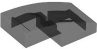 LEGO part Schräge, Curvada 2 x 1 x 2/3 11477