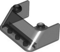 LEGO part Windscreen 3 x 4 x 1 1/3 with 2 Studs on Top 2437