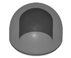 LEGO part Brick, Round 1 x 1 x 2/3 Dome Top 6908