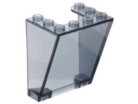 LEGO part Windscreen 3 x 4 x 4 Inverted, Rounded Top Corners, Cutout Bottom Corners 72475