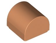 LEGO part Slope, Curved 1 x 1 x 2/3 Double 49307
