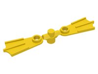 LEGO part Chaussures Minifigurine Palmes, 2 sur Grue 2599sprue