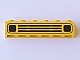 LEGO part Brick 1 x 6 with Black Car Grille Pattern (Embossed Print) 3009p01d