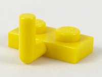 LEGO part Plate, Modified 1 x 2 with Bar Arm Up (Horizontal Arm 6mm) 4623a