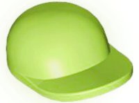 LEGO part Minifigure, Headgear Cap - Short Curved Bill 4485b