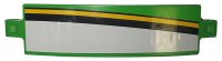 LEGO part Technic, Panel Curved 3 x 13 with White, Black and Yellow Stripes Pattern Model Left Side (Sticker) - Set 42039 18944pb006L