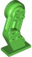 LEGO part Large Figure Leg Left with Black Rotation Joint Pin 70946
