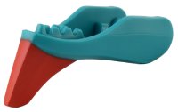 LEGO part Dragon Head (Avatar Ikran) Jaw Lower with Red Crest Pattern 1585pb01