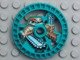 LEGO part Technic, Disk 5 x 5 - RoboRider Talisman Wheel, Chain-Saw Mold with Robot Pattern 32362pb01