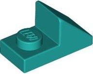 LEGO part Slope 45 2 x 1 with 2/3 Cutout 92946