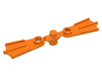 LEGO part Minifigure Footgear Flippers, 2 on Sprue 2599sprue