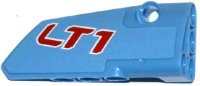 LEGO part Technic, Panel Fairing # 4 Small Smooth Long, Side B with 'LT1' Pattern (Sticker) - Set 42036 64391pb015