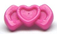 LEGO part Friends Accessories Bow with Heart 92355c