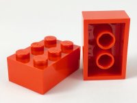LEGO onderdeel Steen 2 x 3 without Cross Supports 3002old