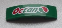LEGO part Slope, Curved 4 x 1 x 2/3 Double with Octan Logo Pattern (Sticker) - Set 60025 93273pb026