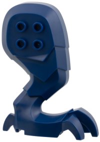 LEGO part Large Figure Dragon Leg Right with Black Rotation Joint Pin 114888