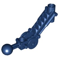 LEGO part Bionicle Ball Joint 5 x 7 Arm with Dual Axle Hole at 90 degrees x240