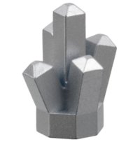 LEGO part Rock 1 x 1 Crystal 5 Point 52