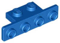 LEGO part Träger 1 x 2 - 1 x 4 mit abgerundeten Ecken 2436b