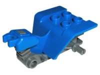 LEGO part Dreirad-Karosserie Oben mit dunkelblaugrauem Fahrgestell (30187/30188) 30187c00b