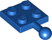 LEGO part Plate, Modified 2 x 2 with Tow Ball 3729