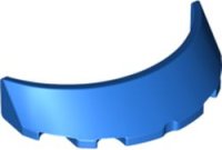 LEGO part Windscreen 3 x 6 x 1 Curved 62360