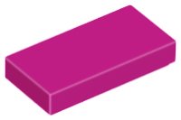 LEGO part Tile 1 x 2 3069