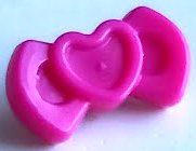 LEGO part Friends Accessories Bow with Heart 92355c