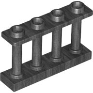 LEGO part Zaun 1 x 4 x 2 Spindelförmig mit 4 Noppen 15332