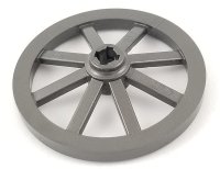LEGO part Wheel Wagon Large 33mm D., Hole Notched for Wheels Holder Pin 4489b