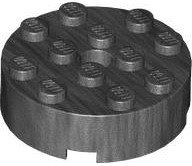 LEGO part Brick, Round 4 x 4 with Hole 87081