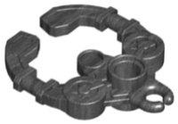 LEGO part Hero Factory Weapon, Handcuff 98562