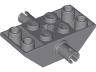 LEGO part Slope, Inverted 45 4 x 2 Double with Pins 30390