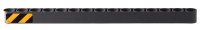 LEGO part Technic, Liftarm Thick 1 x 15 with Black and Yellow Danger Stripes Pattern Model Right Side (Sticker) - Set 42098 32278pb029R