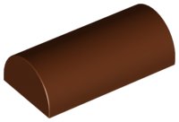 LEGO part Slope, Curved 2 x 4 Double (Undetermined Type) 6192u