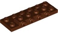 LEGO part Plate, Modified 2 x 6 x 2/3 with 4 Studs on Side 87609