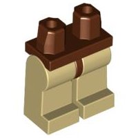 LEGO part Hips and Tan Legs 970c02