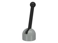 LEGO part Antenna Small Base with Black Lever (4592 / 4593) 4592c02