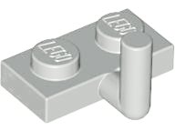 LEGO part Plate, Modified 1 x 2 with Bar Arm Up (Horizontal Arm 5mm) 4623b