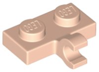 LEGO part Placa, Modificada 1 x 2 con Clip en el Lateral (Agarre Horizontal) 11476
