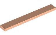 LEGO part Tile 1 x 8 4162
