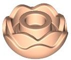 LEGO part Plant Flower Round with 2 Layers (Peony Rose) with Open Stud and Small Pin Hole 5904