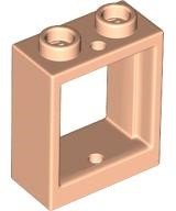 LEGO part Window 1 x 2 x 2 Flat Front 60592